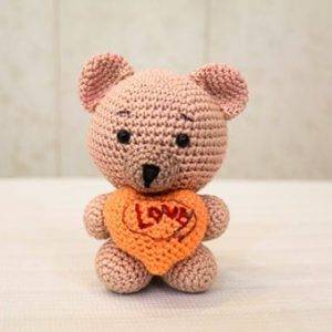 Love Bear Doll1 300x300 - عروسک خرس عاشقی